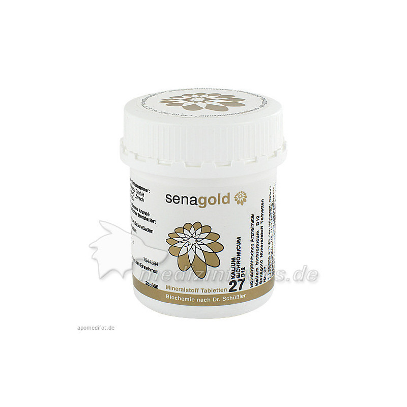 Biochemie Senagold Nr. 27 Kalium bichromicum D12, 400 ST – PZN 7544594