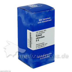 BIOCHEMIE 4 KAL CHLOR D 6, 200 ST – PZN 2734083