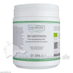 Bio Gerstengras Pulver, 250 G – PZN 9539232