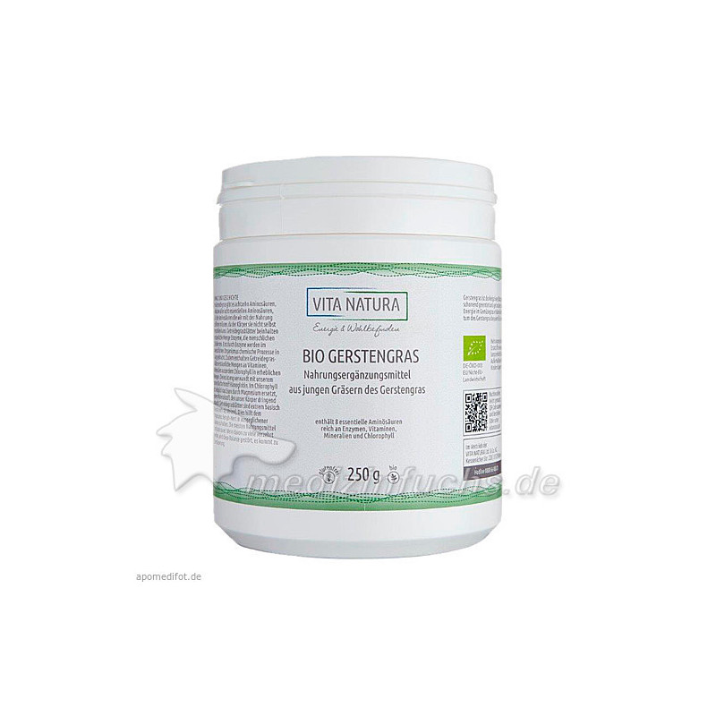 Bio Gerstengras Pulver, 250 G – PZN 9539232