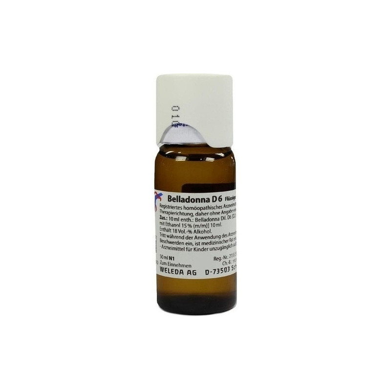 BELLADONNA PLANTA TOTA D 6, 50 ML – PZN 1572282