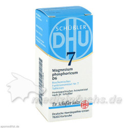 BIOCHEMIE DHU 7 MAGNESIUM PHOSPHORICUM D 6, 80 ST – PZN 274364