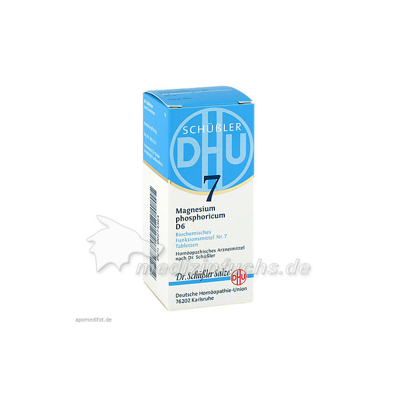 BIOCHEMIE DHU 7 MAGNESIUM PHOSPHORICUM D 6, 80 ST – PZN 274364