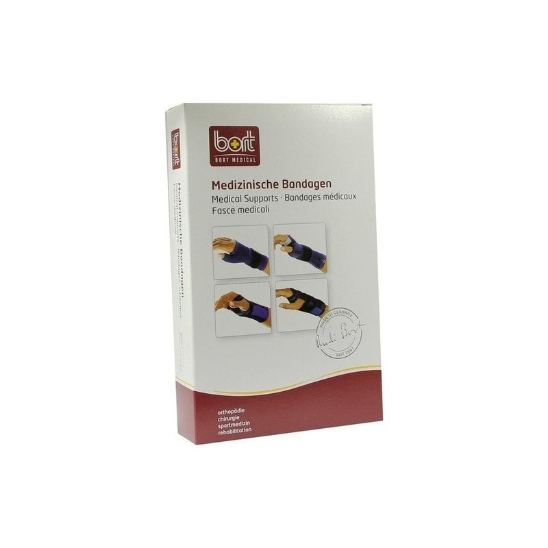 BORT Handgelenkstütze Alu Blau links large, 1 ST – PZN 945404