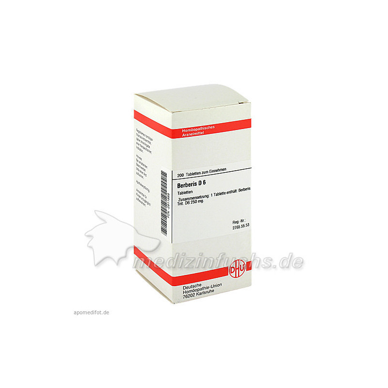 BERBERIS D 6, 200 ST – PZN 2811889