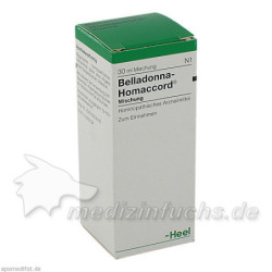 BELLADONNA HOMACCORD, 30 ML – PZN 113514