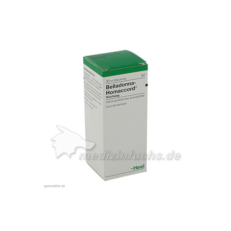 BELLADONNA HOMACCORD, 30 ML – PZN 113514