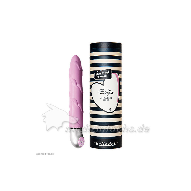 Belladot/Sofia Vibrator Wellenmuster pink, 1 ST – PZN 10400930