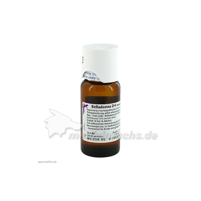 BELLADONNA PLANTA TOTA D 4, 50 ML – PZN 1612662