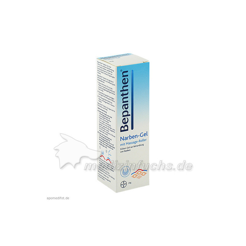 Bepanthen Narben-Gel mit Massage-Roller, 20 G – PZN 9461168