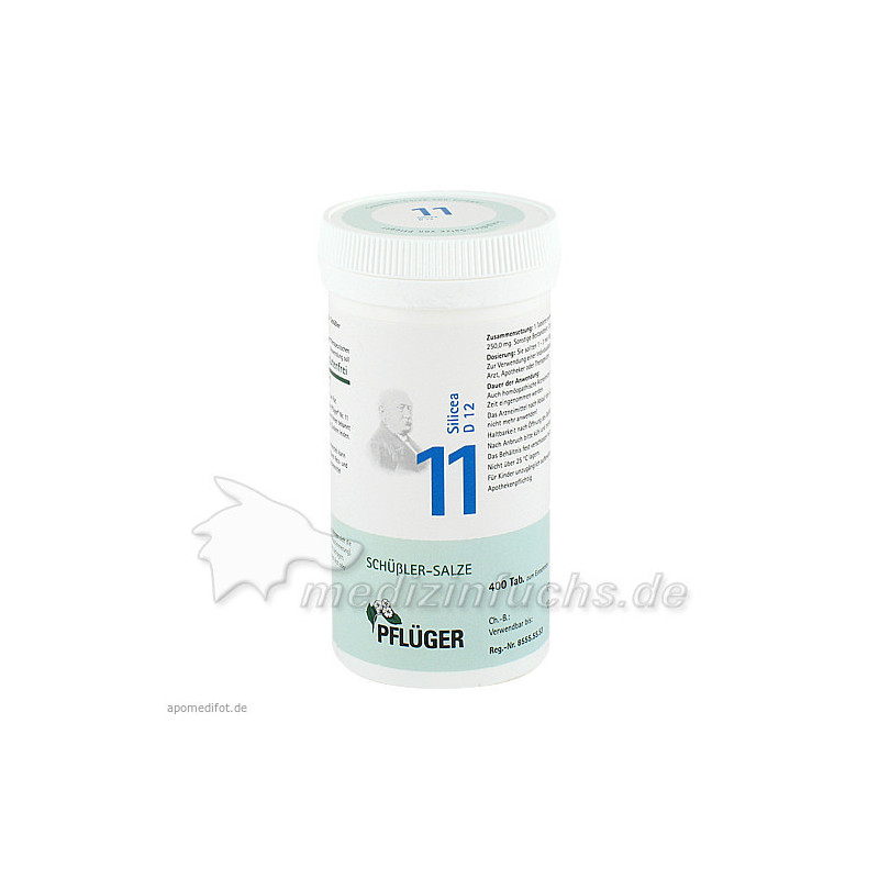 Biochemie Pflüger Nr. 11 Silicea D 12, 400 ST – PZN 6320042