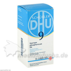 BIOCHEMIE DHU 9 Natrium phosphoricum D 6 Tabl., 420 ST – PZN 6584203