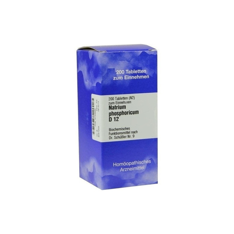 BIOCHEMIE 9 NATR PHOS D12, 200 ST – PZN 2734686