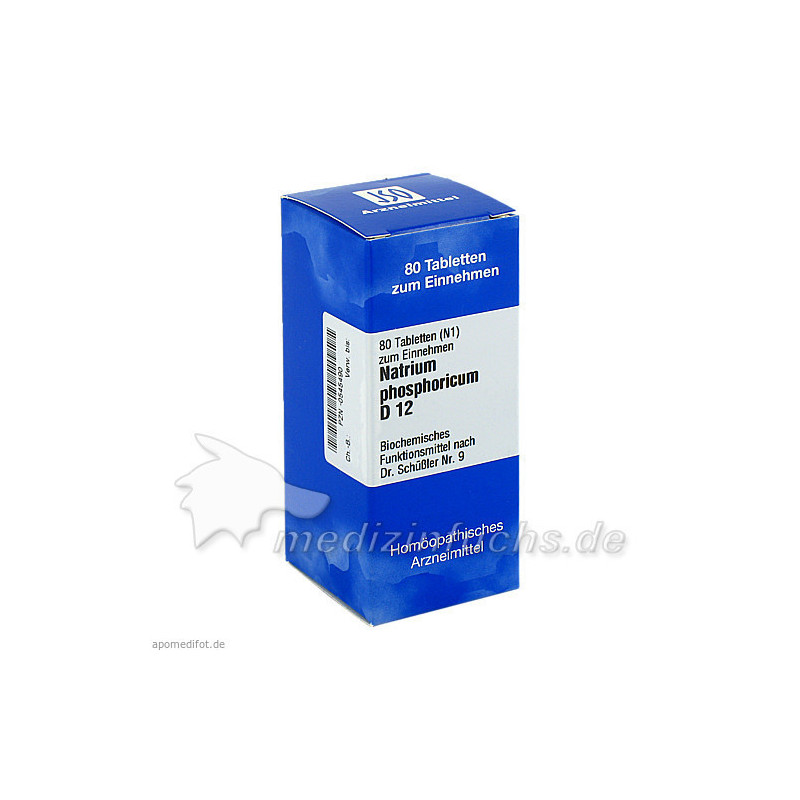 BIOCHEMIE 9 NATR PHOS D12, 80 ST – PZN 545490
