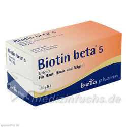 Biotin beta 5, 100 ST – PZN 1841948