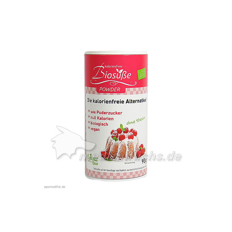 Biosüße Powder Streudose, 90 G – PZN 12909218