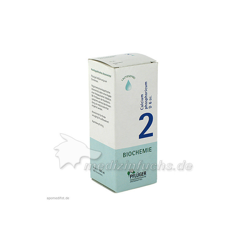 Biochemie Pflüger Nr. 2 Calcium phosphoricum D 6, 100 ML – PZN 6323773