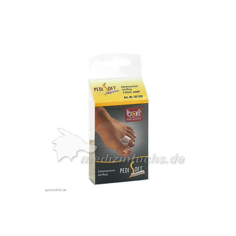 BORT PediSoft Zehenspreizer mit Ring Small, 2 ST – PZN 9443644