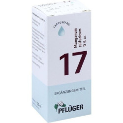 Biochemie Pflüger NR. 17 Manganum sulf. D 6, 30 ML – PZN 9298573