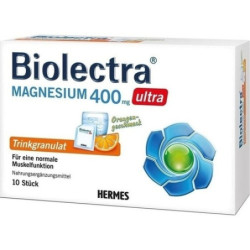 Biolectra Magnesium 400mg ultra Trinkgran. Orange, 10 ST – PZN 11559118