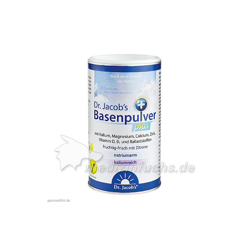 Basenpulver plus Dr.Jacob's, 300 G – PZN 3074878