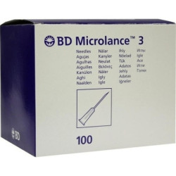 BD MICROLANCE 24G KAN 1, 100 ST – PZN 3495574