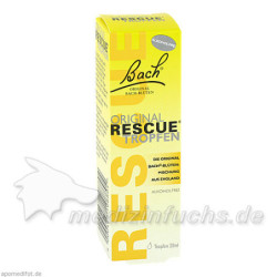 Bach Original Rescue Tropfen alkoholfrei, 20 ML – PZN 7253425