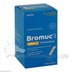 Bromuc akut 200mg Hustenlöser, 20 ST – PZN 11353167