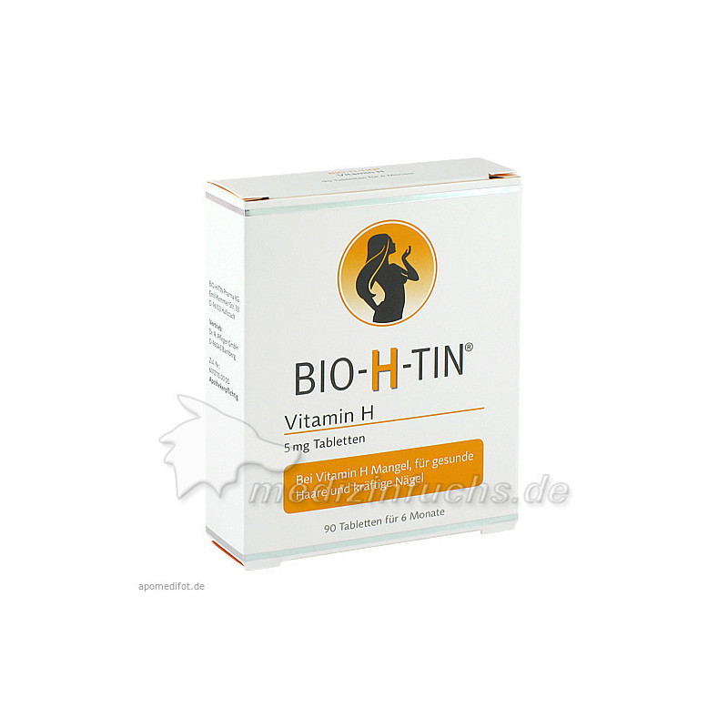 BIO H TIN Vitamin H 5mg für 6 Monate, 90 ST – PZN 9900484