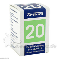 BIOCHEMIE Orthim 20 Kalium alumin.sulfur.D 12 Tab., 200 ST – PZN 7417418