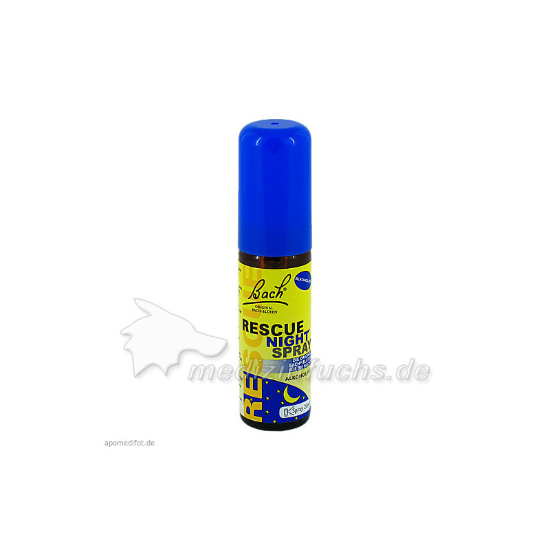 Bach Original Rescue Night Spray alkoholfrei, 20 ML – PZN 7253603