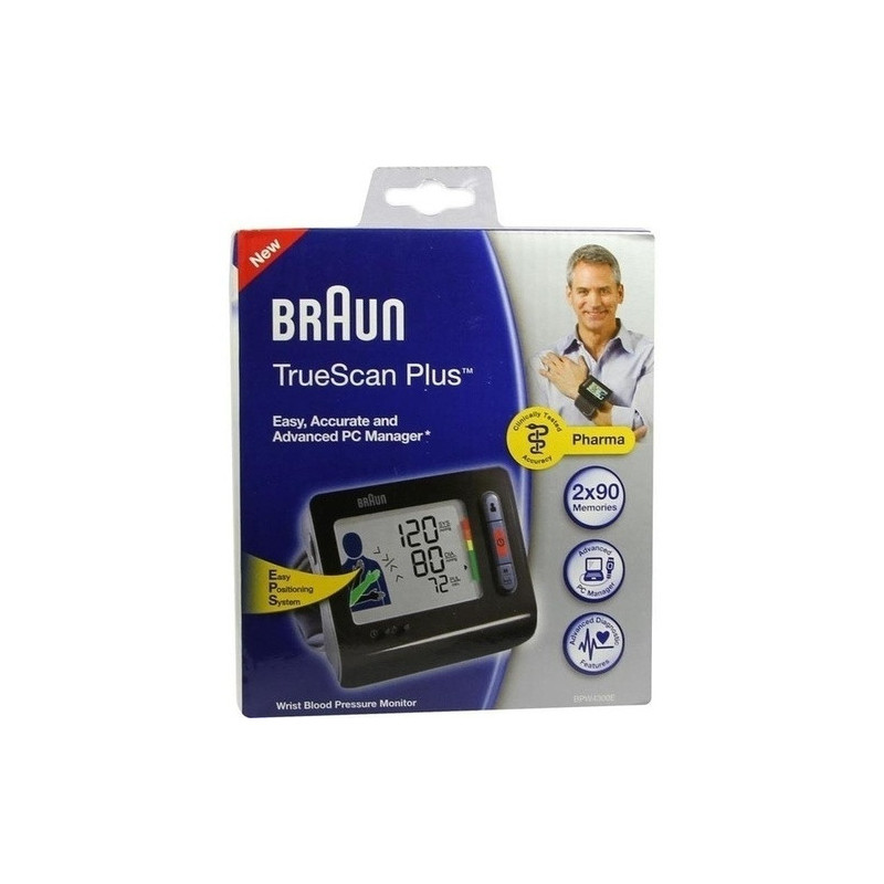 Braun TrueScan Plus BPW 4300 Handgel.Blutdr.messge, 1 ST – PZN 6800747