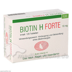 BIOTIN H FORTE, 120 ST – PZN 573345