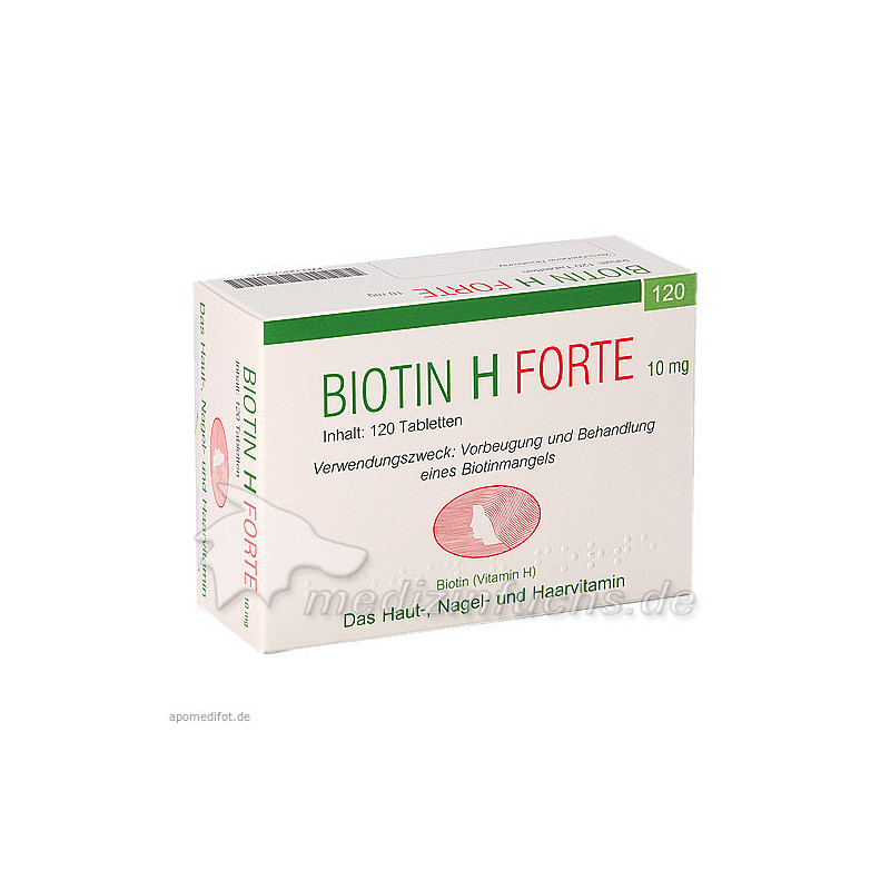 BIOTIN H FORTE, 120 ST – PZN 573345