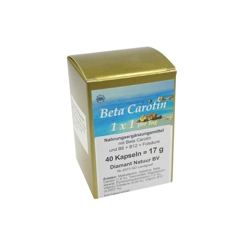 Beta Carotin 1 x 1 pro Tag, 40 ST – PZN 6995030
