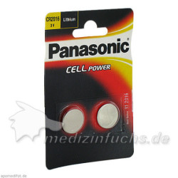 Batterie Lithium Zelle 3V CR 2016, 2 ST – PZN 212162