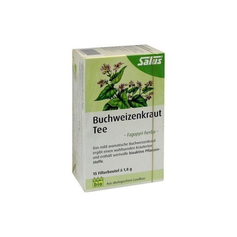 Buchweizenkraut Tee Fagopyri herba bio Salus, 15 ST – PZN 6765749