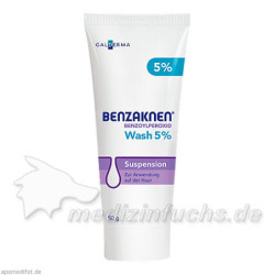 Benzaknen Wash 5%, 50 G – PZN 9206275