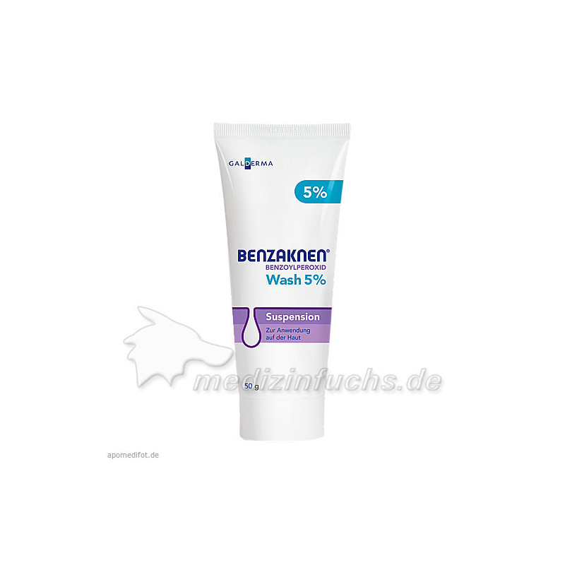 Benzaknen Wash 5%, 50 G – PZN 9206275