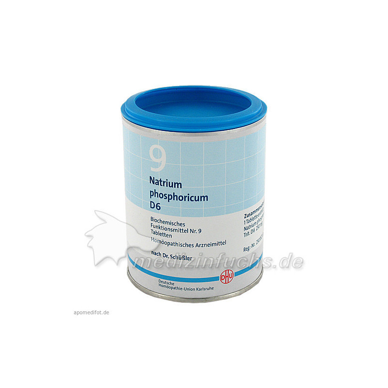 BIOCHEMIE DHU 9 NATRIUM PHOSPHORICUM D 6, 1000 ST – PZN 274571