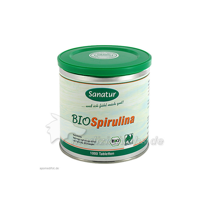BioSpirulina aus ökologischer Aquakultur, 1000 ST – PZN 2741700