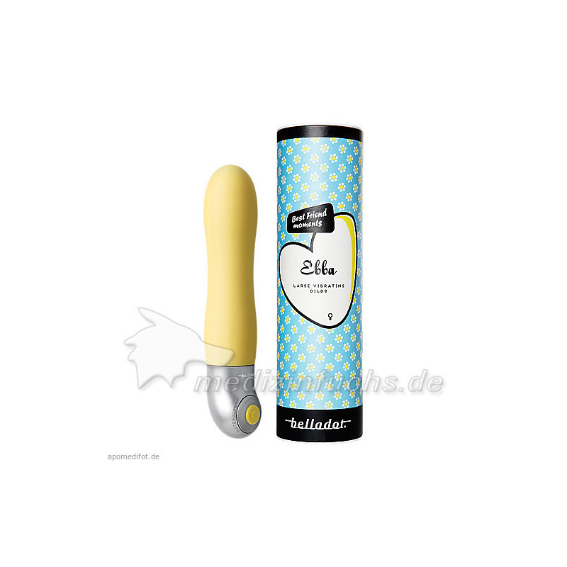 Belladot/Ebba großer starker Vibrator gelb, 1 ST – PZN 10400491