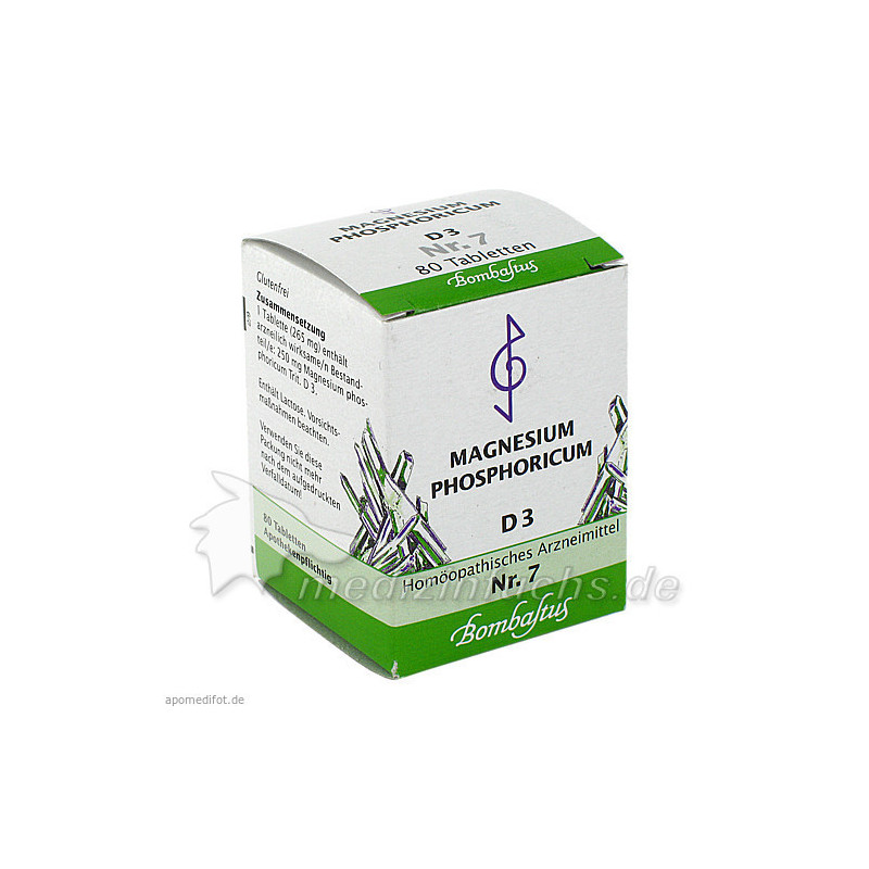 Biochemie 7 Magnesium phosphoricum D 3, 80 ST – PZN 1073633