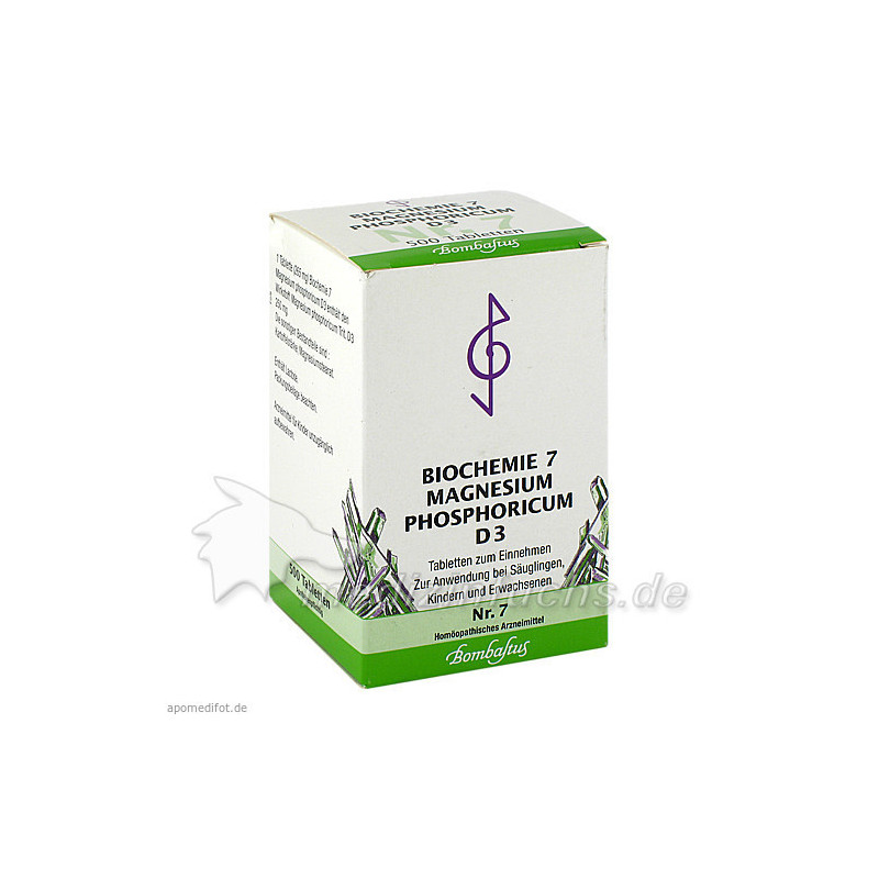 Biochemie 7 Magnesium phosphoricum D 3, 500 ST – PZN 1073662
