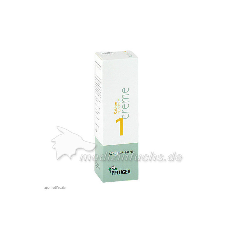 Biochemie Pflüger Creme Nr.1 Calcium fluoratum, 75 G – PZN 5992667