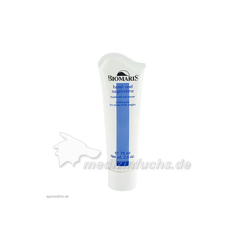 BIOMARIS hand und nagelcreme, 75 ML – PZN 7553400