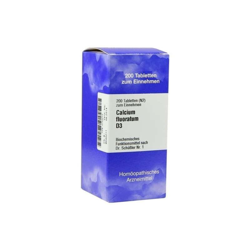 BIOCHEMIE 1 CALC FLUOR D 3, 200 ST – PZN 2733273
