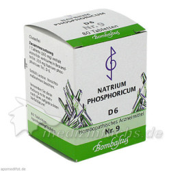 Biochemie 9 Natrium phosphoricum D 6, 80 ST – PZN 1073774