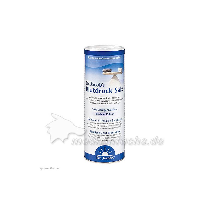 Blutdruck-Salz Dr.Jacob¦s, 500 G – PZN 7783169