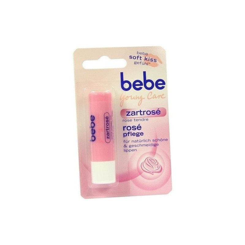 bebe Young Care Lipstick ZARTROSE, 4.9 G – PZN 252090